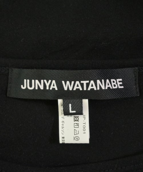 JUNYA WATANABE（ジュンヤワタナベ）Tシャツ・カットソー 黒 サイズ:L レディース/2200680496201