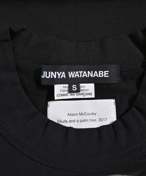 JUNYA WATANABE（ジュンヤワタナベ）Tシャツ・カットソー 黒 サイズ:S レディース/2200680496225