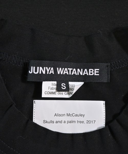 JUNYA WATANABE（ジュンヤワタナベ）Tシャツ・カットソー 黒 サイズ:S レディース/2200680496232