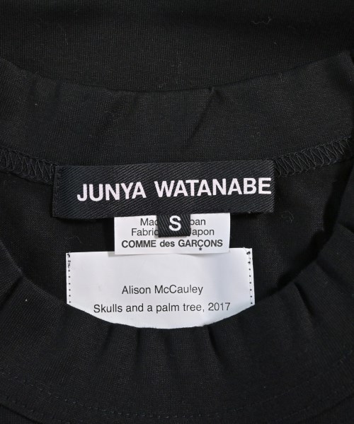 JUNYA WATANABE（ジュンヤワタナベ）Tシャツ・カットソー 黒 サイズ:S レディース/2200680496249