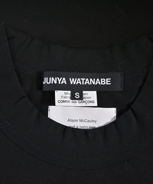 JUNYA WATANABE（ジュンヤワタナベ）Tシャツ・カットソー 黒 サイズ:S レディース/2200677669021