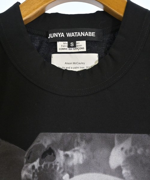 JUNYA WATANABE（ジュンヤワタナベ）Tシャツ・カットソー 黒 サイズ:S レディース/2200677669021