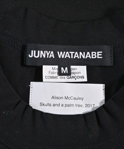 JUNYA WATANABE（ジュンヤワタナベ）Tシャツ・カットソー 黒 サイズ:M レディース/2200677669045