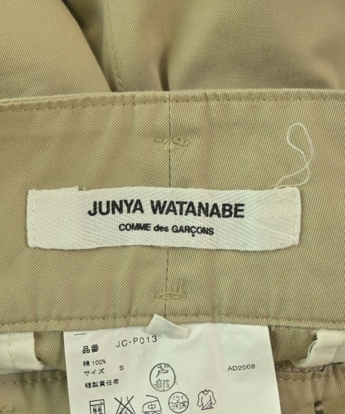 JUNYA WATANABE（ジュンヤワタナベ）チノパン ベージュ サイズ:S レディース/2200681133020