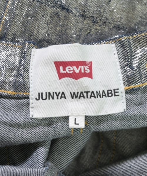 JUNYA WATANABE（ジュンヤワタナベ）デニムパンツ シルバー サイズ:L レディース/2200676710168