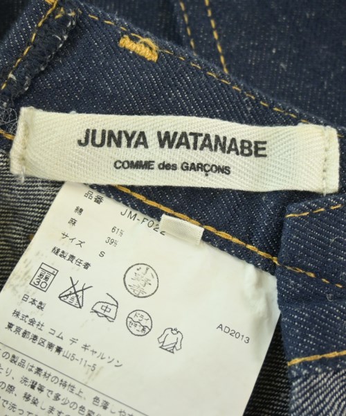 JUNYA WATANABE（ジュンヤワタナベ）デニムパンツ 紺 サイズ:S レディース/2200680991041
