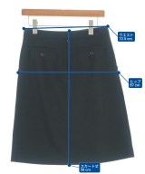 JUNYA WATANABE（ジュンヤワタナベ）ひざ丈スカート 黒 サイズ:M レディース/2200676555134