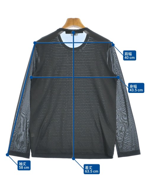 JUNYA WATANABE（ジュンヤワタナベ）Tシャツ・カットソー 黒 サイズ:M レディース/2200676426052