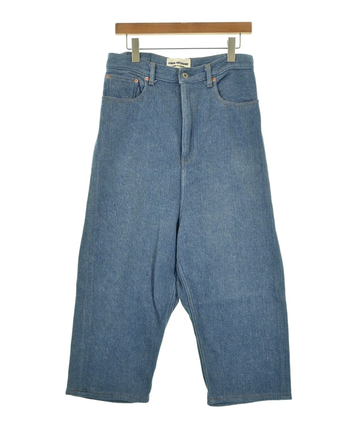 JUNYA WATANABE（ジュンヤワタナベ）クロップドパンツ 青 サイズ:S