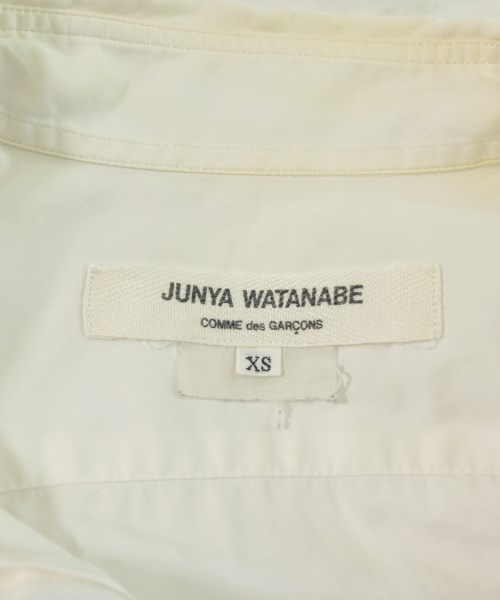 JUNYA WATANABE（ジュンヤワタナベ）カジュアルシャツ 白 サイズ:XS レディース/2200696965043