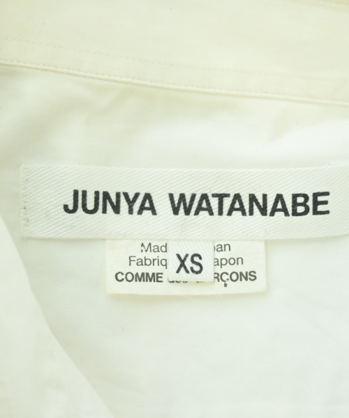 JUNYA WATANABE（ジュンヤワタナベ）カジュアルシャツ 白 サイズ:XS レディース/2200696965050
