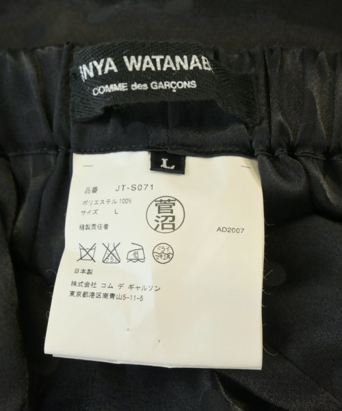 JUNYA WATANABE（ジュンヤワタナベ）ひざ丈スカート 黒 サイズ:L レディース/2200695278038
