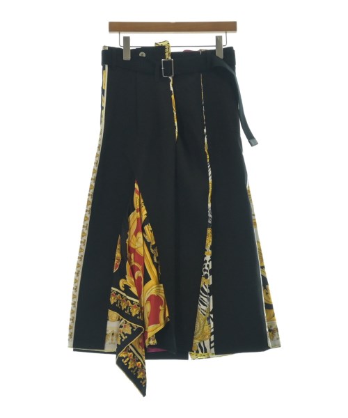 JUNYA WATANABE(ジュンヤワタナベ)ロング・マキシ丈スカート 黒 サイズ:M/2200652713176