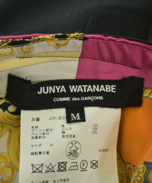 JUNYA WATANABE（ジュンヤワタナベ）ロング・マキシ丈スカート 黒 サイズ:M レディース/2200652713176