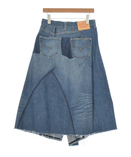 JUNYA WATANABE（ジュンヤワタナベ）ひざ丈スカート 青 サイズ:S レディース/2200655482024