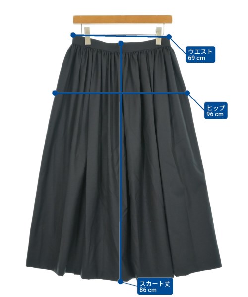 JUNYA WATANABE（ジュンヤワタナベ）ロング・マキシ丈スカート 黒 サイズ:M レディース/2200655998112