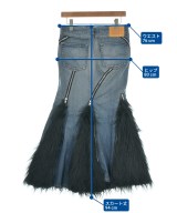 JUNYA WATANABE（ジュンヤワタナベ）ロング・マキシ丈スカート 青 サイズ:XS レディース/2200657660031