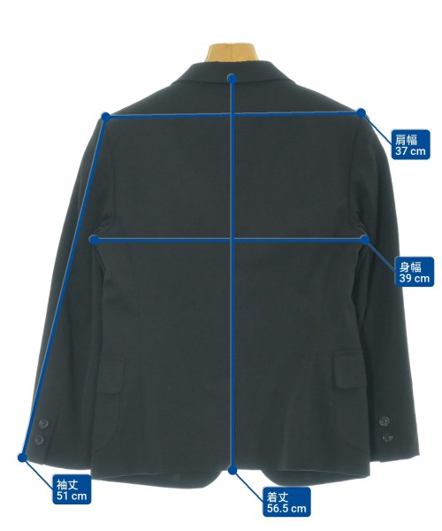 JUNYA WATANABE（ジュンヤワタナベ）カジュアルジャケット 黒 サイズ:XS レディース/2200658461088