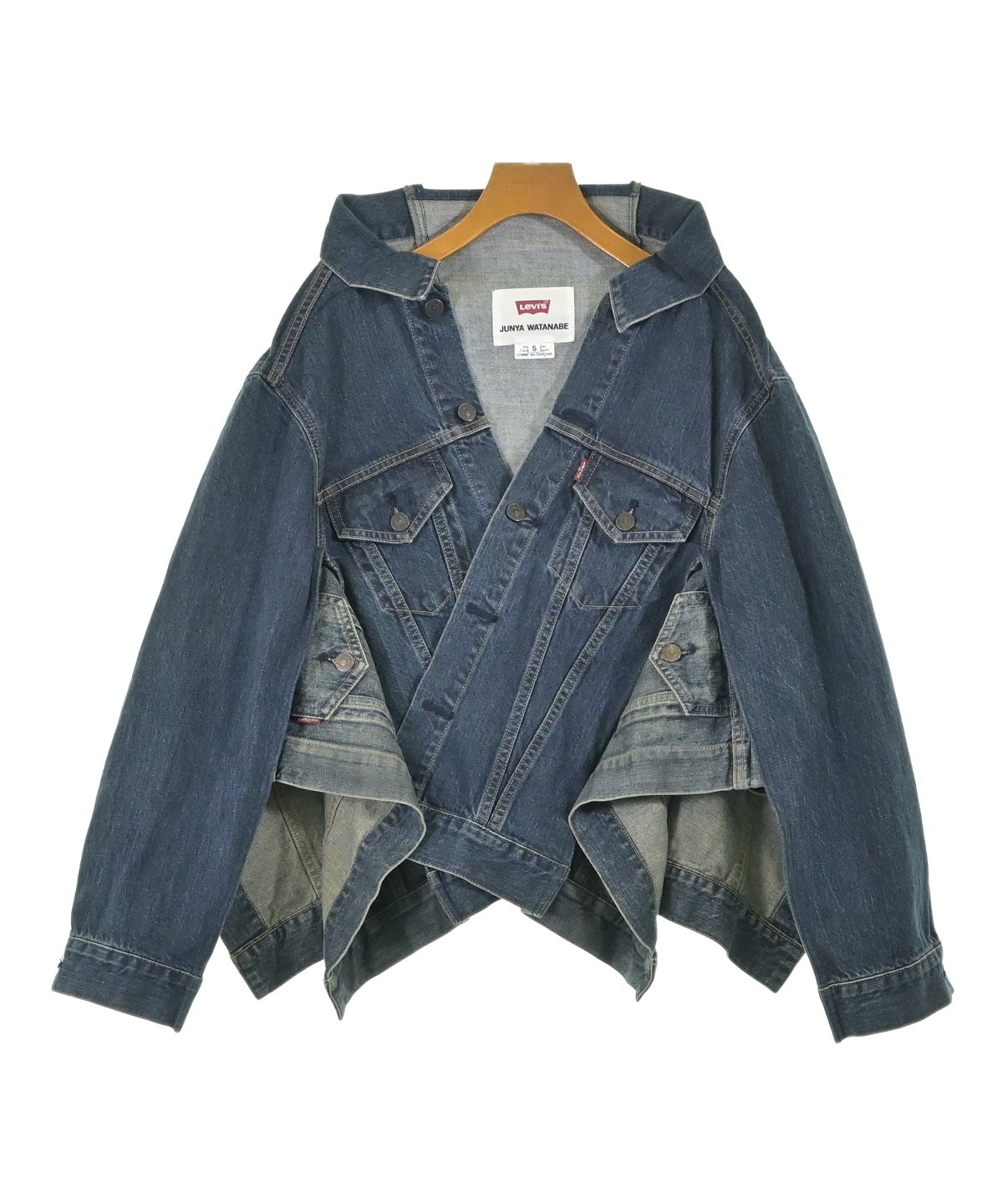 JUNYA WATANABE（ジュンヤワタナベ）デニムジャケット 青 サイズ:S