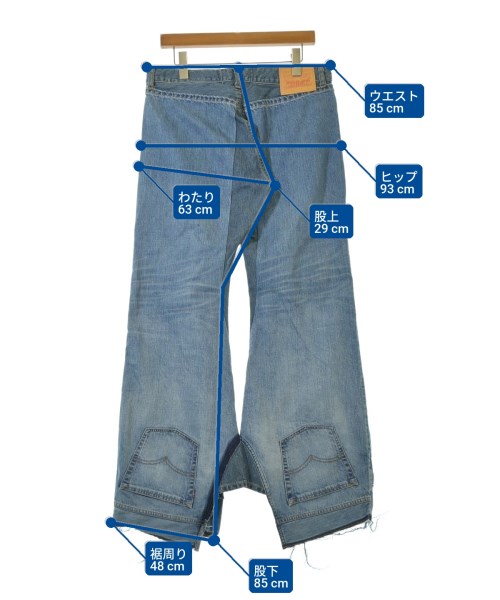 JUNYA WATANABE（ジュンヤワタナベ）デニムパンツ 青 サイズ:M レディース/2200658334191
