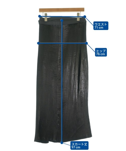 JUNYA WATANABE（ジュンヤワタナベ）ロング・マキシ丈スカート 黒 サイズ:M レディース/2200658334214