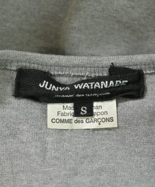 JUNYA WATANABE（ジュンヤワタナベ）Tシャツ・カットソー グレー サイズ:S レディース/2200709259022