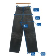 JUNYA WATANABE（ジュンヤワタナベ）デニムパンツ 黒 サイズ:XS レディース/2200713194067
