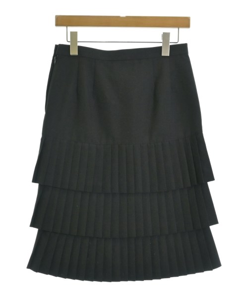 JUNYA WATANABE（ジュンヤワタナベ）ひざ丈スカート 黒 サイズ:XS レディース/2200689785290