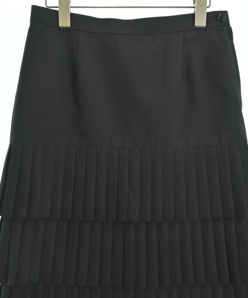 JUNYA WATANABE（ジュンヤワタナベ）ひざ丈スカート 黒 サイズ:XS レディース/2200689785290