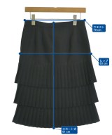 JUNYA WATANABE（ジュンヤワタナベ）ひざ丈スカート 黒 サイズ:XS レディース/2200689785290