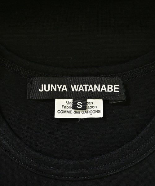 JUNYA WATANABE（ジュンヤワタナベ）Tシャツ・カットソー 黒 サイズ:S レディース/2200714045030
