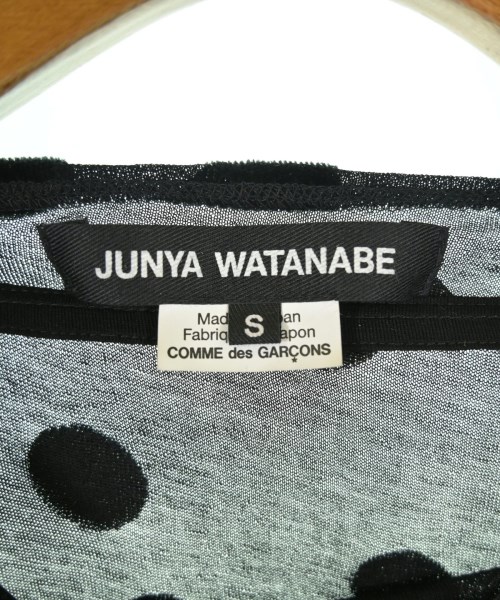 JUNYA WATANABE（ジュンヤワタナベ）Tシャツ・カットソー 黒 サイズ:S レディース/2200718236090