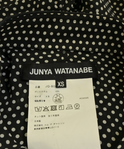 JUNYA WATANABE（ジュンヤワタナベ）カジュアルシャツ 黒 サイズ:XS レディース/2200717228010