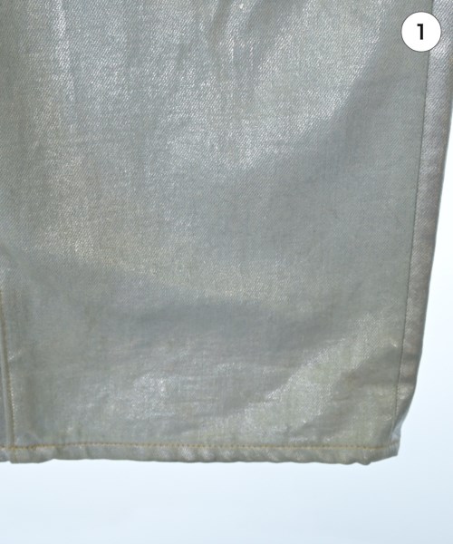 JUNYA WATANABE（ジュンヤワタナベ）デニムパンツ シルバー サイズ:XS レディース/2200646330020