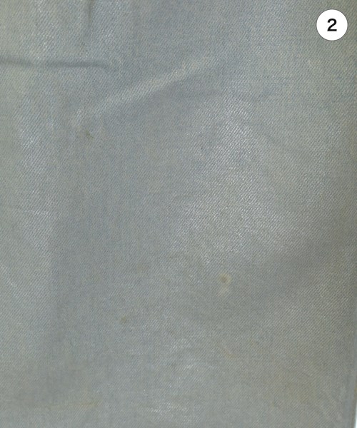 JUNYA WATANABE（ジュンヤワタナベ）デニムパンツ シルバー サイズ:XS レディース/2200646330020