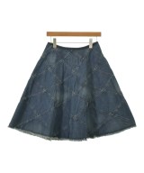 JUNYA WATANABE（ジュンヤワタナベ）ひざ丈スカート 紺 サイズ:S レディース/2200646623160