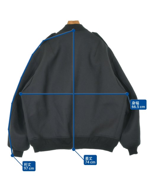 JUNYA WATANABE（ジュンヤワタナベ）スタジャン 黒 サイズ:XS レディース/2200647097021