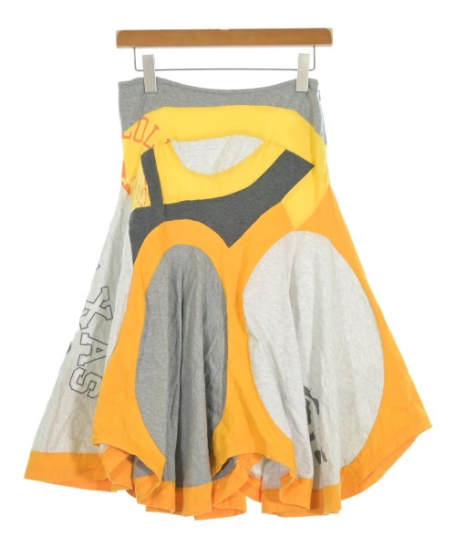 JUNYA WATANABE(ジュンヤワタナベ)ひざ丈スカート グレー サイズ:SS(XS位)/2200647431146