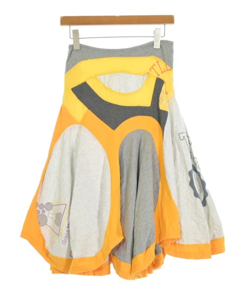 JUNYA WATANABE（ジュンヤワタナベ）ひざ丈スカート グレー サイズ:SS(XS位) レディース/2200647431146