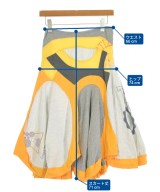 JUNYA WATANABE（ジュンヤワタナベ）ひざ丈スカート グレー サイズ:SS(XS位) レディース/2200647431146