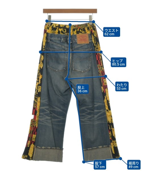 JUNYA WATANABE（ジュンヤワタナベ）デニムパンツ 青 サイズ:XS レディース/2200647573020