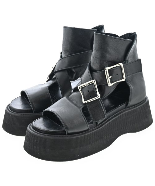 JUNYA WATANABE(ジュンヤワタナベ)サンダル 黒 サイズ:1(22.5cm位)/2200649228171