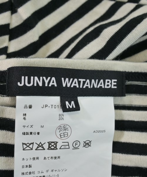 JUNYA WATANABE（ジュンヤワタナベ）Tシャツ・カットソー 黒 サイズ:M レディース/2200649976010