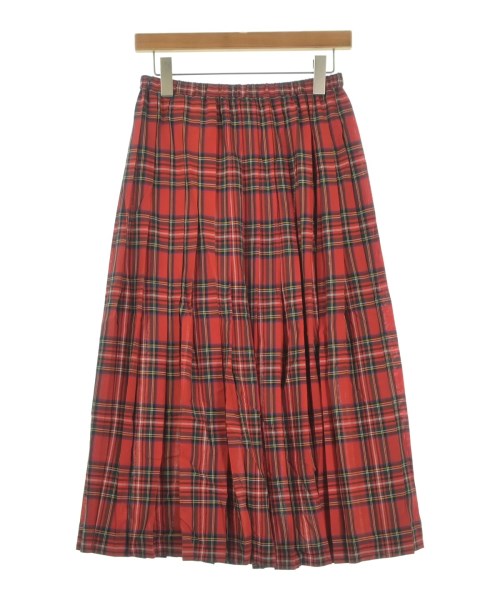 JUNYA WATANABE（ジュンヤワタナベ）ロング・マキシ丈スカート 赤 サイズ:S レディース/2200649976072