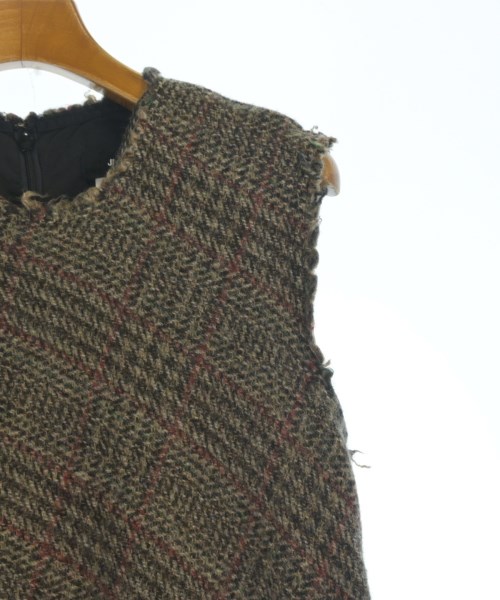 JUNYA WATANABE（ジュンヤワタナベ）ワンピース 茶 サイズ:M レディース/2200629473027