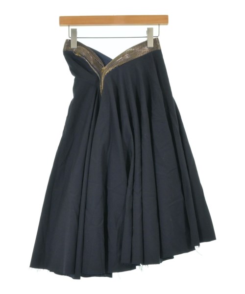 JUNYA WATANABE（ジュンヤワタナベ）ロング・マキシ丈スカート 紺 サイズ:S レディース/2200652481082