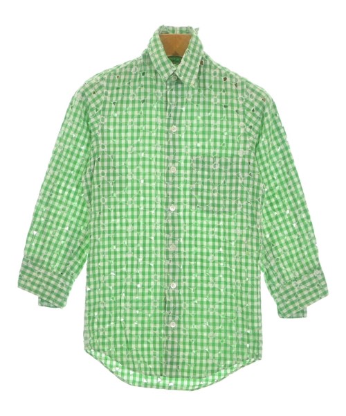 JUNYA WATANABE(ジュンヤワタナベ)カジュアルシャツ 緑 サイズ:XS/2200647736074