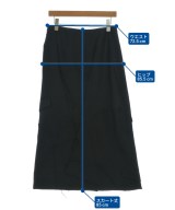 JUNYA WATANABE（ジュンヤワタナベ）ロング・マキシ丈スカート 黒 サイズ:-(L位) レディース/2200653594026