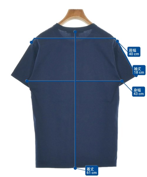 JUNYA WATANABE（ジュンヤワタナベ）Tシャツ・カットソー 紺 サイズ:S レディース/2200645662078