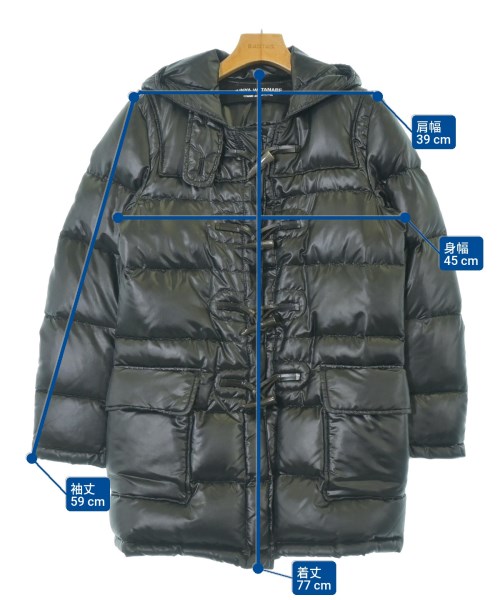 JUNYA WATANABE（ジュンヤワタナベ）ダウンコート 黒 サイズ:S レディース/2200645662245
